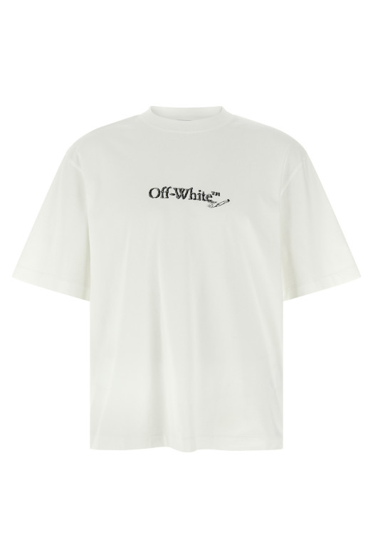 'Scribble Arrow Skate' T-shirt Black-grey