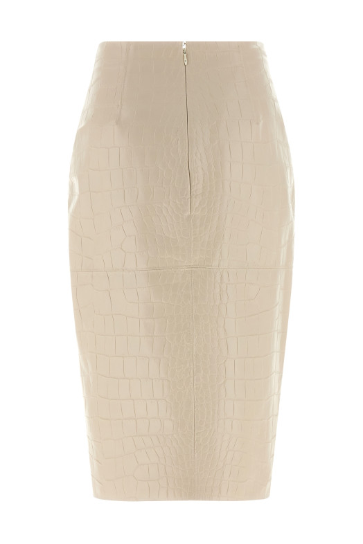 Довга спідниця White ELISABETTA FRANCHI GO10858E2DZ9 Довга спідниця White ELISABETTA FRANCHI GO10858E2DZ9