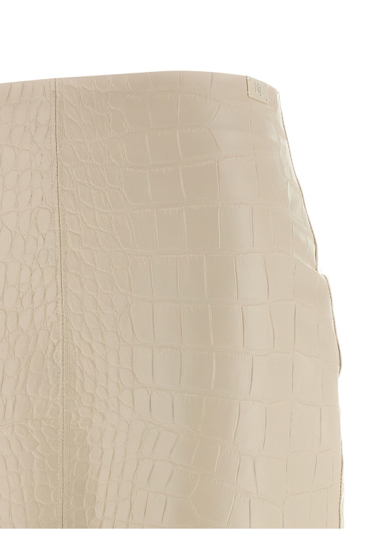 Довга спідниця White ELISABETTA FRANCHI GO10858E2DZ9 Довга спідниця White ELISABETTA FRANCHI GO10858E2DZ9