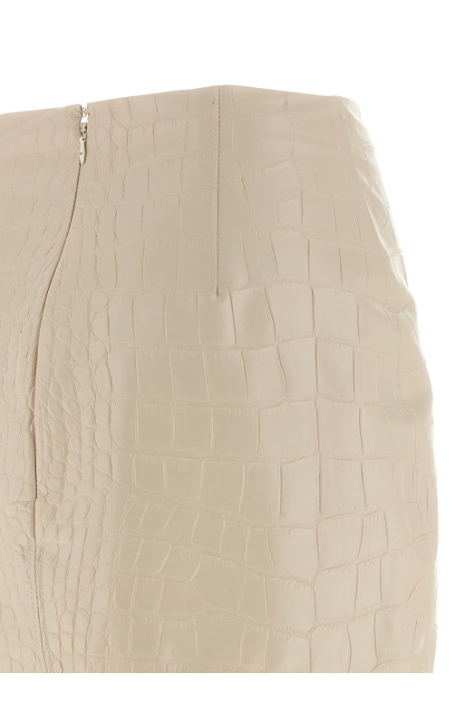Довга спідниця White ELISABETTA FRANCHI GO10858E2DZ9 Довга спідниця White ELISABETTA FRANCHI GO10858E2DZ9