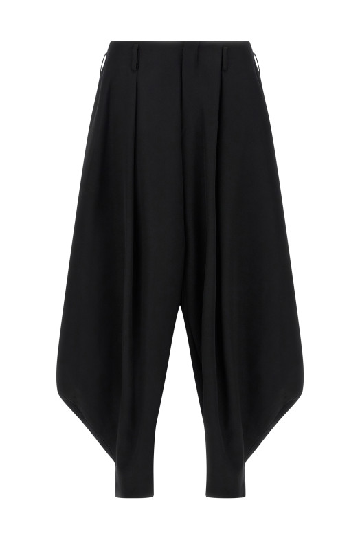 Брюки с очень широкими брючинами Черный COMME DES GARÇONS HOMME PLUS PPP0251