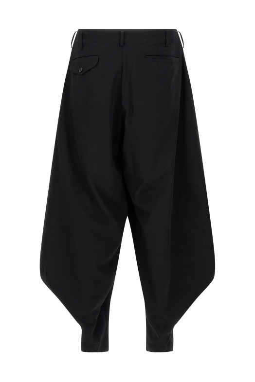 Брюки с очень широкими брючинами Черный COMME DES GARÇONS HOMME PLUS PPP0251