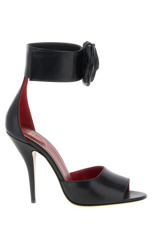 Сандалии Valentino Garavani «Drip Rose» Черный W0S0MY5RDWN78