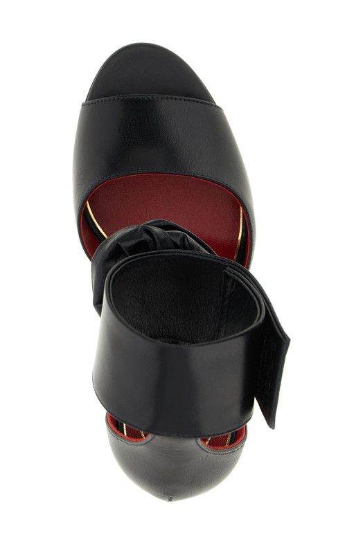 Сандалии Valentino Garavani «Drip Rose» Черный W0S0MY5RDWN78