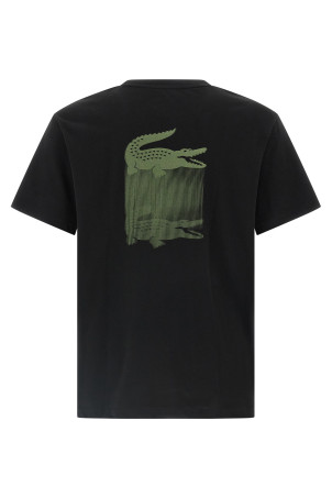 Футболка с принтом Черная LACOSTE TH4780031 Футболка с принтом Черная LACOSTE TH4780031