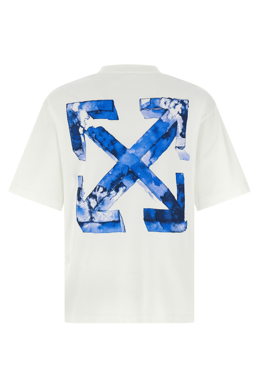 'Cloudy Arrow Skate' T-shirt White 'Cloudy Arrow Skate' T-shirt White
