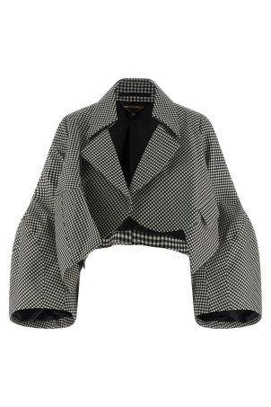 Виши шарф Черно-серый COMME DES GARÇONS GPJ0031 Виши шарф Черно-серый COMME DES GARÇONS GPJ0031
