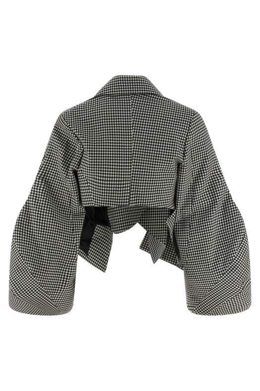 Виши шарф Черно-серый COMME DES GARÇONS GPJ0031 Виши шарф Черно-серый COMME DES GARÇONS GPJ0031