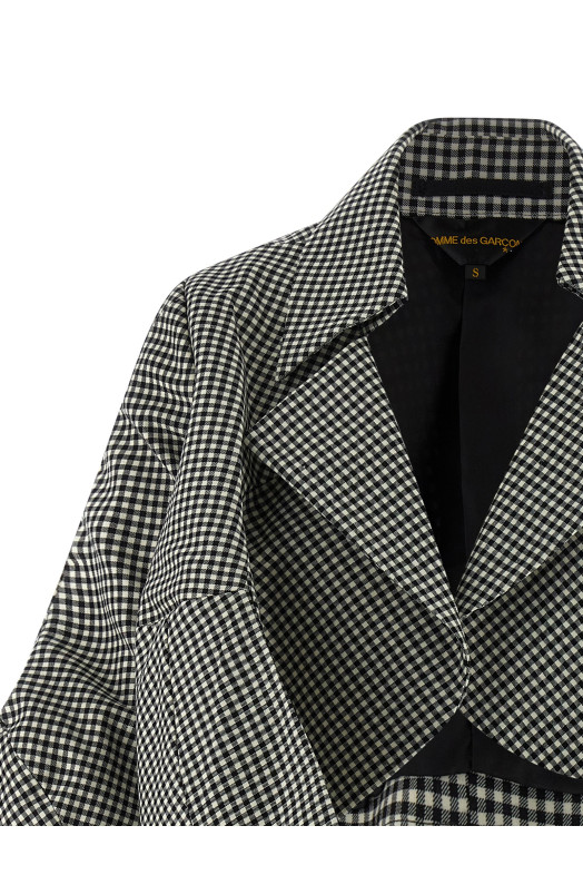 Виши шарф Черно-серый COMME DES GARÇONS GPJ0031 Виши шарф Черно-серый COMME DES GARÇONS GPJ0031