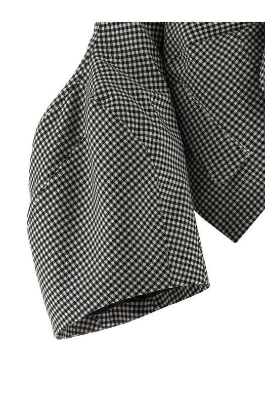 Виши шарф Черно-серый COMME DES GARÇONS GPJ0031 Виши шарф Черно-серый COMME DES GARÇONS GPJ0031