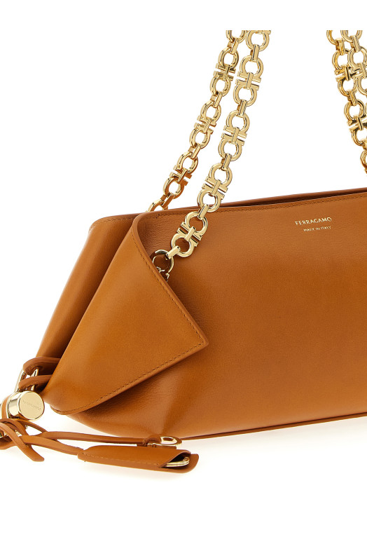'Ferragamo (S)' shoulder bag orange 'Ferragamo (S)' shoulder bag orange