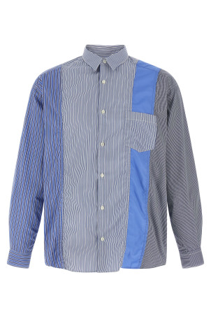 Patchwork shirt Blue Patchwork shirt Blue