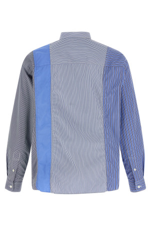 Patchwork shirt Blue Patchwork shirt Blue