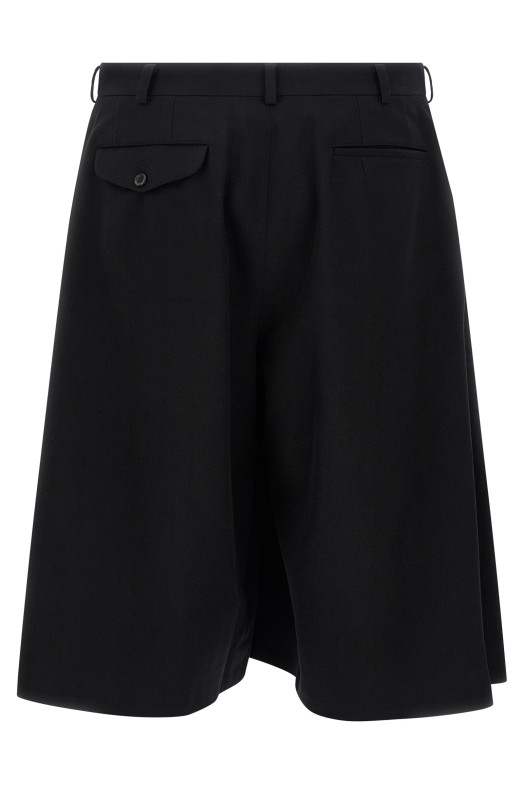 Бермуды с очень свободными брючинами Черный COMME DES GARÇONS HOMME PLUS PPP0201