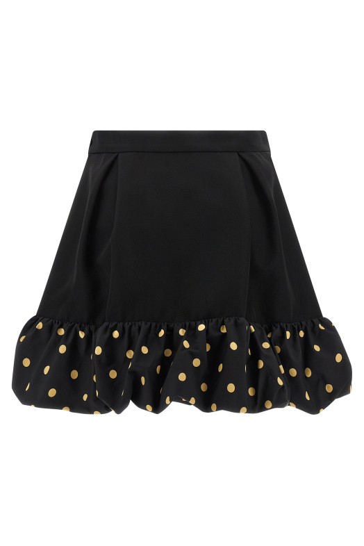 Спідниця з вставкою Polka Dots, чорна MOSCHINO A011154371555 Спідниця з вставкою Polka Dots, чорна MOSCHINO A011154371555