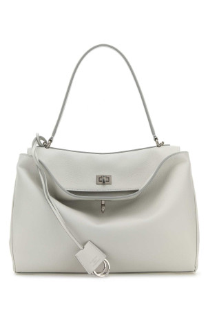 Средняя сумка Rodeo из меловой кожи BALENCIAGA (7897722ABV6) Средняя сумка Rodeo из меловой кожи BALENCIAGA (7897722ABV6)