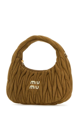 Сумочка з хакі замші MIU MIU (5BC125VOOYAB7O) Сумочка з хакі замші MIU MIU (5BC125VOOYAB7O)