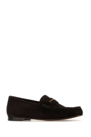 Dark brown suede loafers CHLOE (CH25W11SUZ) Dark brown suede loafers CHLOE (CH25W11SUZ)