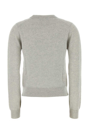 Серый шерстяной свитер MAISON KITSUNE (PW00801KT1181) Серый шерстяной свитер MAISON KITSUNE (PW00801KT1181)