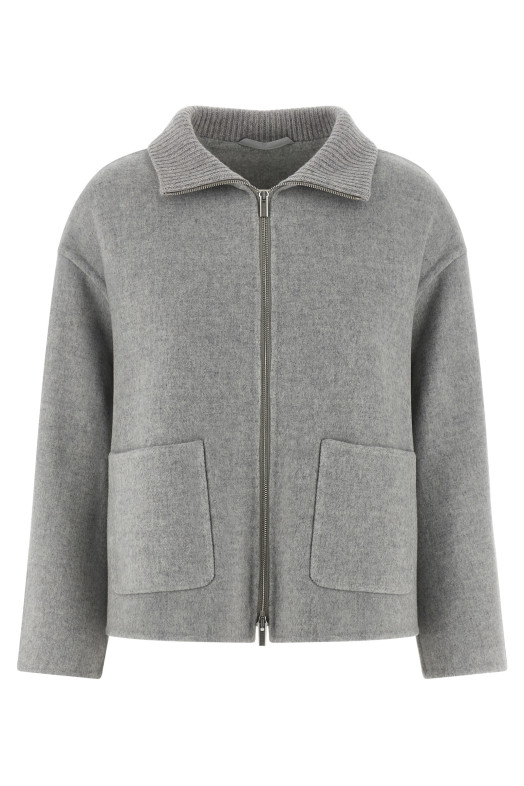 Двошарова куртка Сіра A21008F05E3195A76A