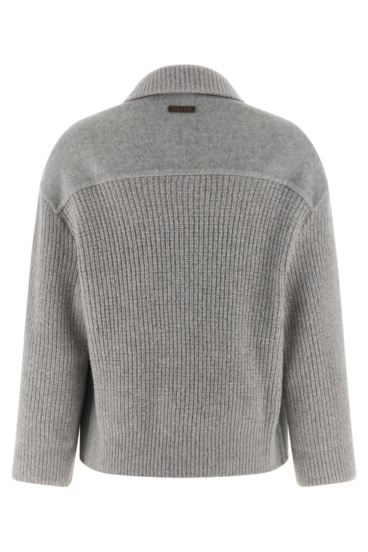 Двошарова куртка Сіра A21008F05E3195A76A