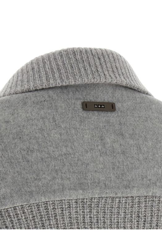 Двошарова куртка Сіра A21008F05E3195A76A