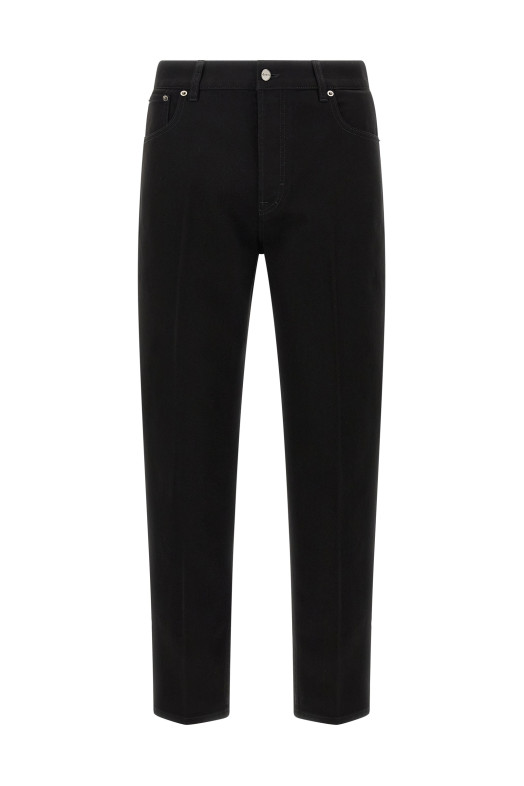 'Morsetto' cropped jeans Black 'Morsetto' cropped jeans Black