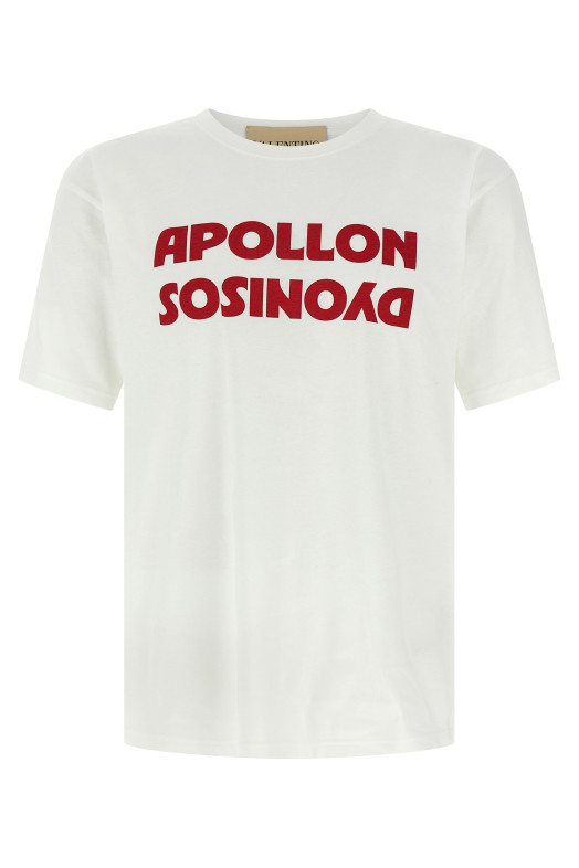 Футболка Valentino Garavani «Аполлон/Діоніс» Біла V0MG16PB6EA33 Футболка Valentino Garavani «Аполлон/Діоніс» Біла V0MG16PB6EA33