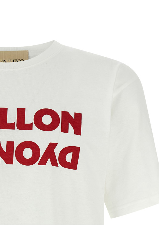 Футболка Valentino Garavani «Аполлон/Діоніс» Біла V0MG16PB6EA33 Футболка Valentino Garavani «Аполлон/Діоніс» Біла V0MG16PB6EA33