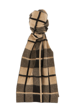 Шарф «The Plaid Big Scarf» Бежевый A25319ALBURNTCOCOADUNE Шарф «The Plaid Big Scarf» Бежевый A25319ALBURNTCOCOADUNE