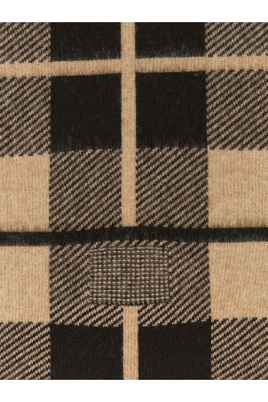 Шарф «The Plaid Big Scarf» Бежевый A25319ALBURNTCOCOADUNE Шарф «The Plaid Big Scarf» Бежевый A25319ALBURNTCOCOADUNE