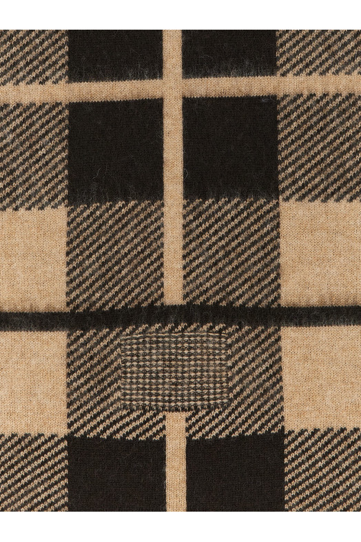 Шарф «The Plaid Big Scarf» Бежевый A25319ALBURNTCOCOADUNE Шарф «The Plaid Big Scarf» Бежевый A25319ALBURNTCOCOADUNE