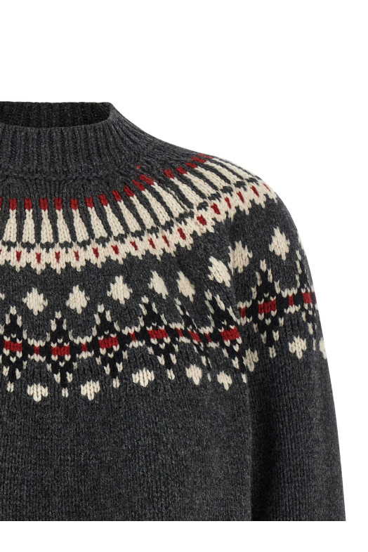 Светр «Солодка зима» Сірий LWHE061E25KNI00106100610 Светр «Солодка зима» Сірий LWHE061E25KNI00106100610