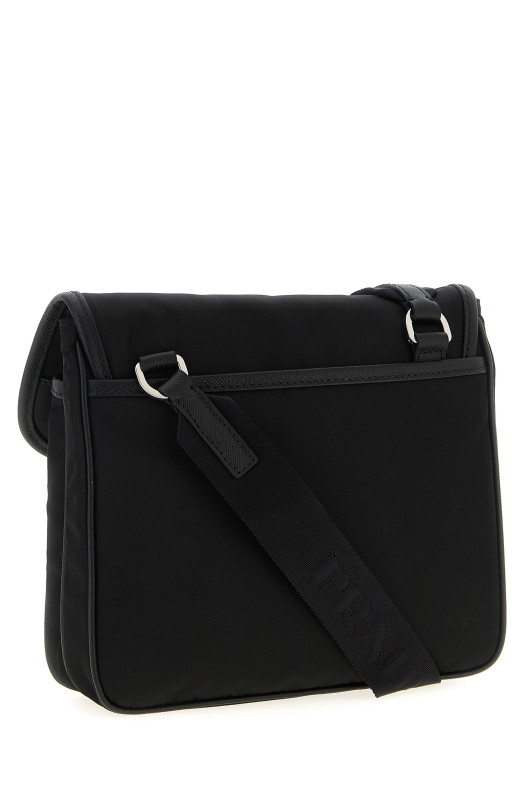 Nylon shoulder strap Black