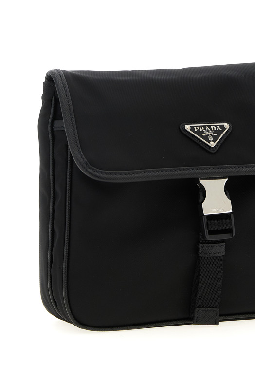 Nylon shoulder strap Black