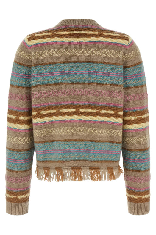 Свитер «Western Stripe» Разноцветный W34819AMTAUPECOMBO