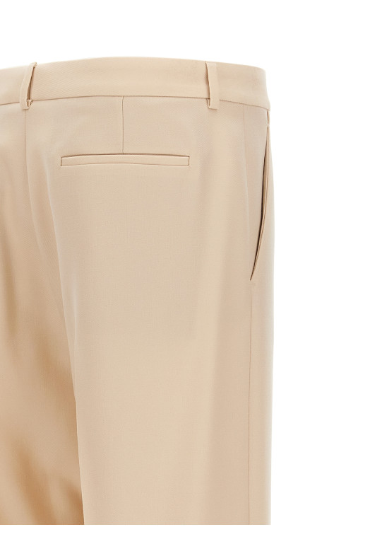 Шерстяні штани Valentino Garavani Бежеві V3RBJ789EB581 Шерстяні штани Valentino Garavani Бежеві V3RBJ789EB581