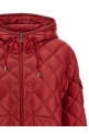 Діамантова стьобана пухова куртка Червона MONCLER K20932F00013595ZZ46C Діамантова стьобана пухова куртка Червона MONCLER K20932F00013595ZZ46C
