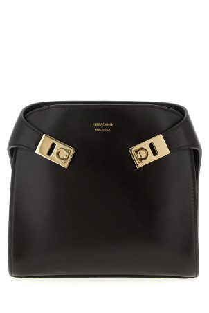 Сумка на пояс «Hug BB S» коричнева FERRAGAMO 787897TESTADIMORO Сумка на пояс «Hug BB S» коричнева FERRAGAMO 787897TESTADIMORO