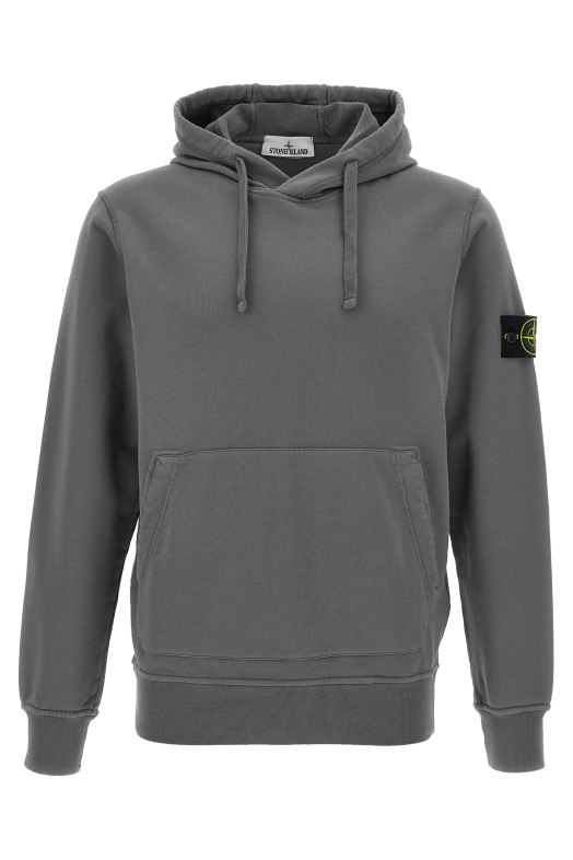 Худі з логотипом Сірий STONE ISLAND K2S156100062S0051V006B