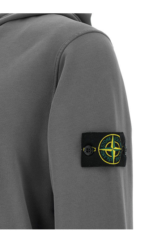 Худі з логотипом Сірий STONE ISLAND K2S156100062S0051V006B