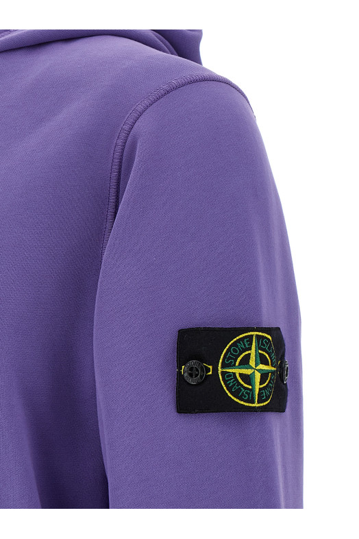 Худі з логотипом Фіолетовий STONE ISLAND K2S156100062S0051V0047 Худі з логотипом Фіолетовий STONE ISLAND K2S156100062S0051V0047
