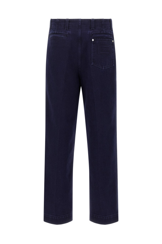 Jeans label 'Gucci' Blue