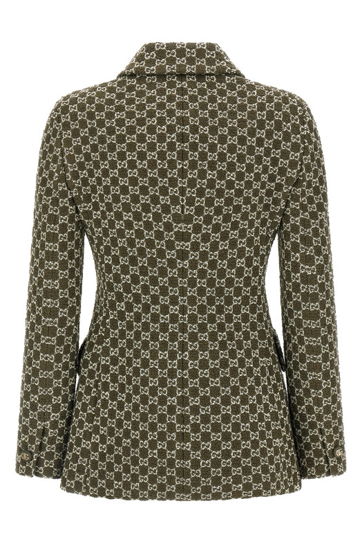 GG bouclé blazer Green GG bouclé blazer Green