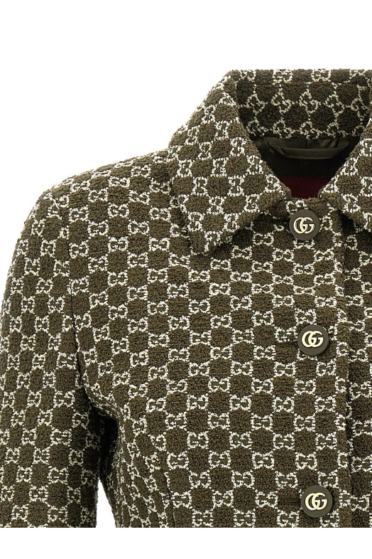 GG bouclé blazer Green GG bouclé blazer Green