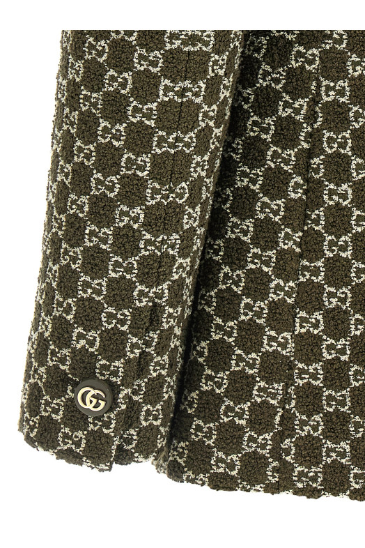 GG bouclé blazer Green GG bouclé blazer Green