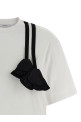 Floral insert t-shirt Black-grey Floral insert t-shirt Black-grey