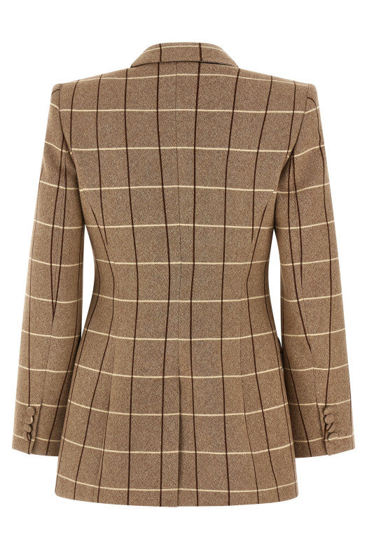 Двубортный блейзер Valentino Garavani Бежевый B0CE4V29R3CCE Двубортный блейзер Valentino Garavani Бежевый B0CE4V29R3CCE