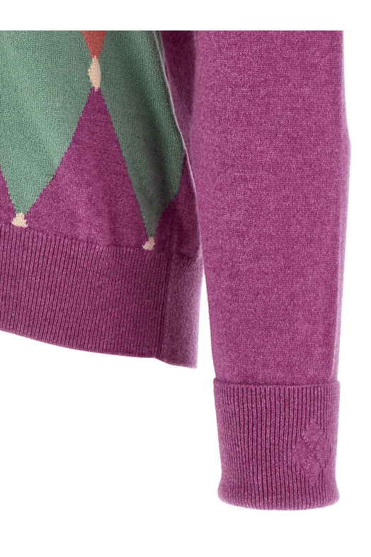 Свитер Argyle Фиолетовый BALLANTYNE B2P00112K1492010 Свитер Argyle Фиолетовый BALLANTYNE B2P00112K1492010