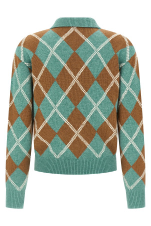 'Collegiate Argyle' polo shirt BLUE 'Collegiate Argyle' polo shirt BLUE